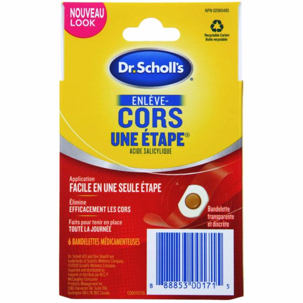 Image de l?enl?ve-cors en une ?tape Dr. Scholl?s