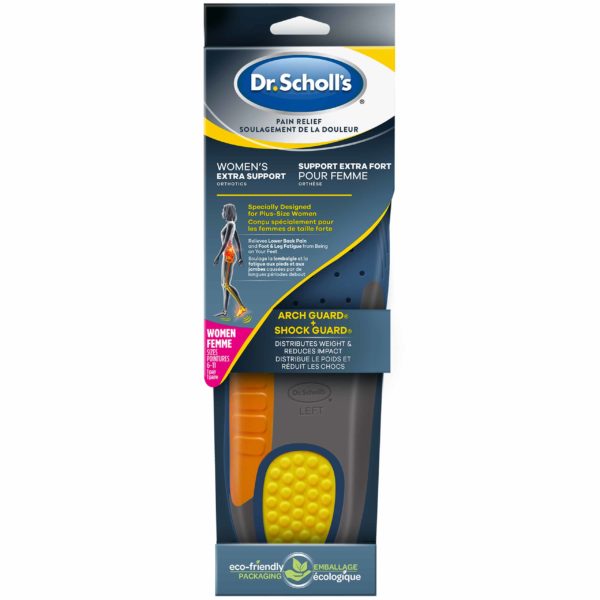 image of womens extra support insole