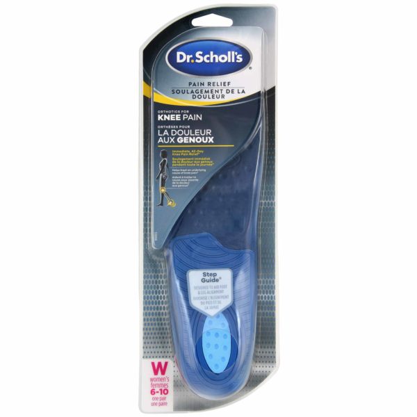 Image de semelles Dr. Scholl?s pour le soulagement de la douleur au genou - femmes