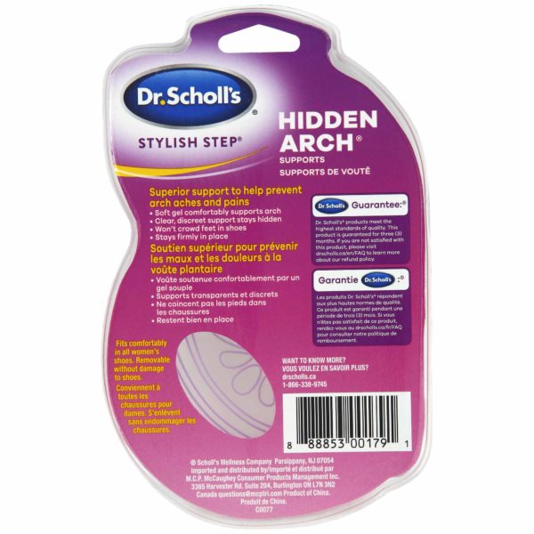 Image de supports de vo?te plantaire Hidden Arch Stylish Step Dr. Scholl?s pour chaussures plates