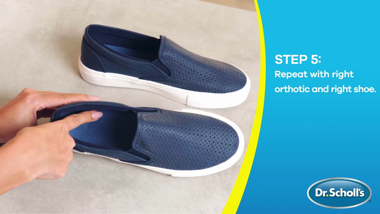 scholls-heel-pain-orthotics-hd Image d?orth?ses Dr. Scholl?s pour le soulagement de la douleur au talon - vid?o de mode d?emploi