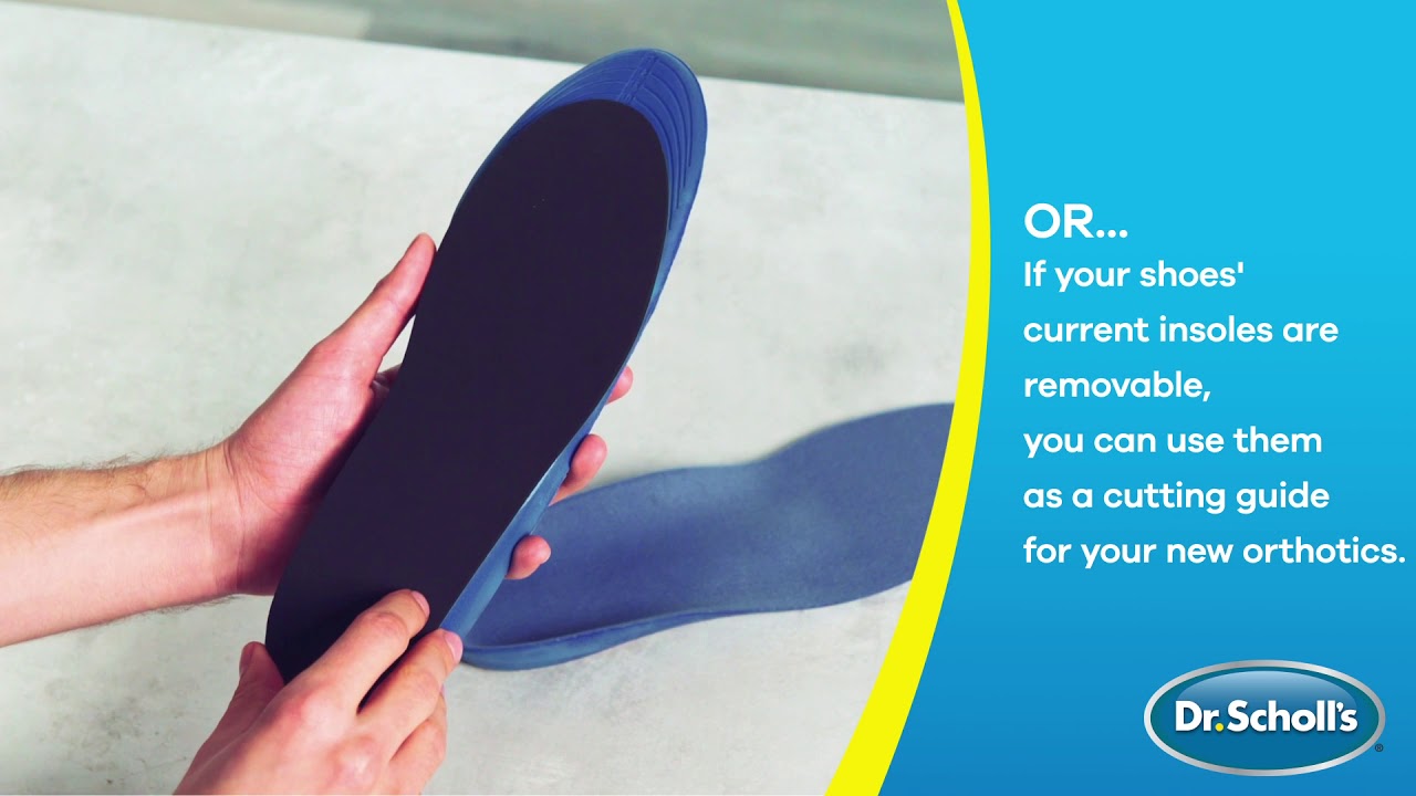 scholls-knee-pain-orthotics-hd Image d?orth?ses Dr. Scholl?s pour le soulagement de la douleur au genou - vid?o de mode d?emploi