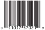 Image d'un exemple de code ? barres montrant un CUP.?